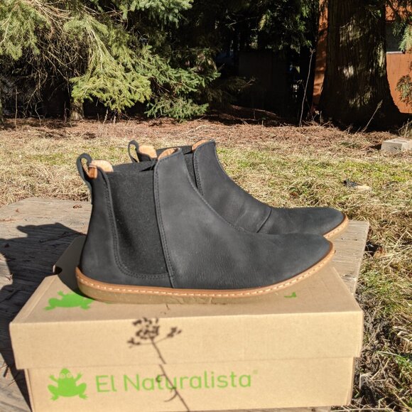 Leather Ankle Boots - Picture 2 of 2